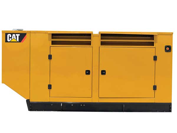 CAT standby generator with enclosure