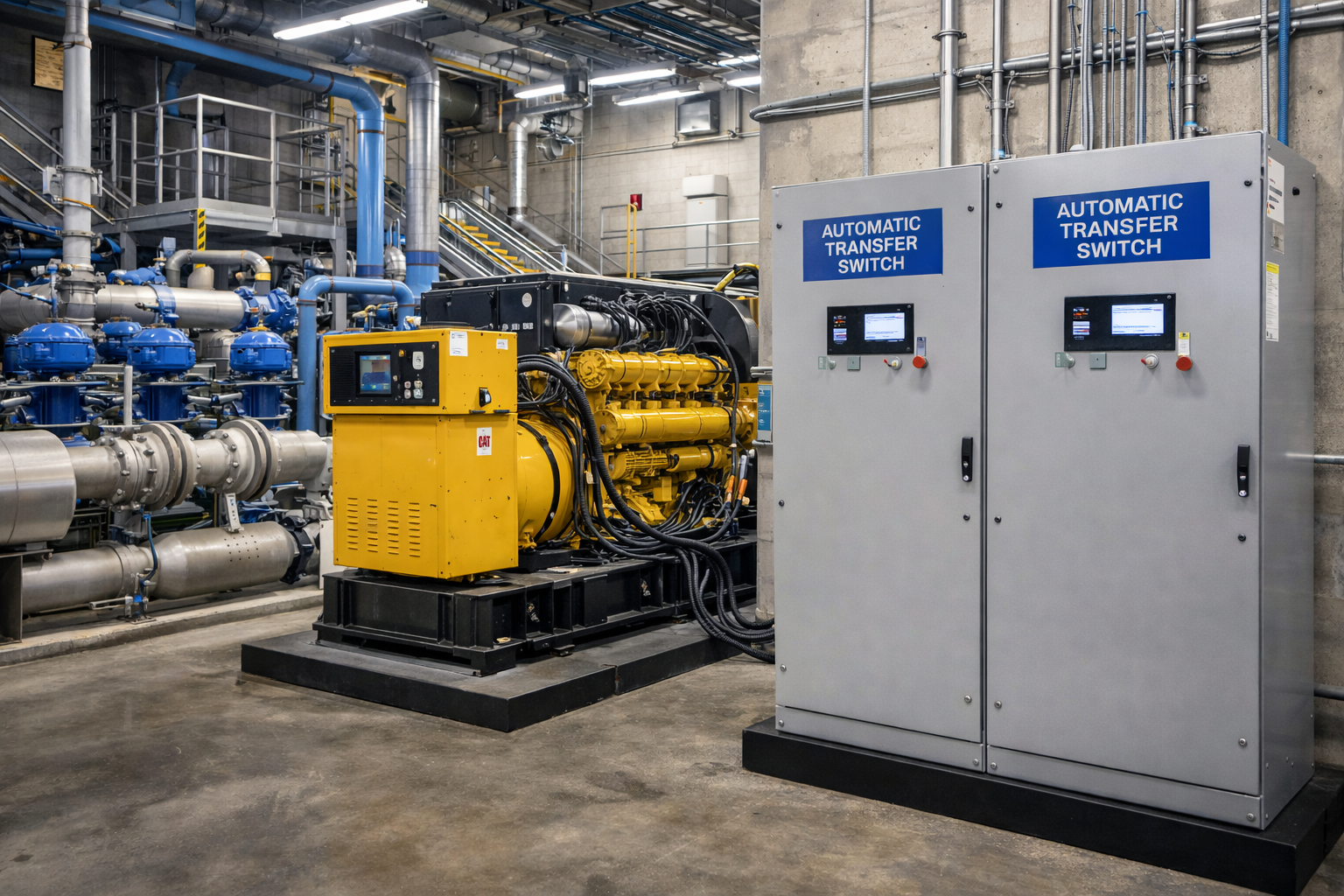 Municipal water treatment facility